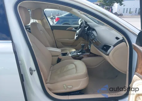 2013 Audi A6 3.0T Premium from USA, damaged, VIN WAUGGAFC3DN087643